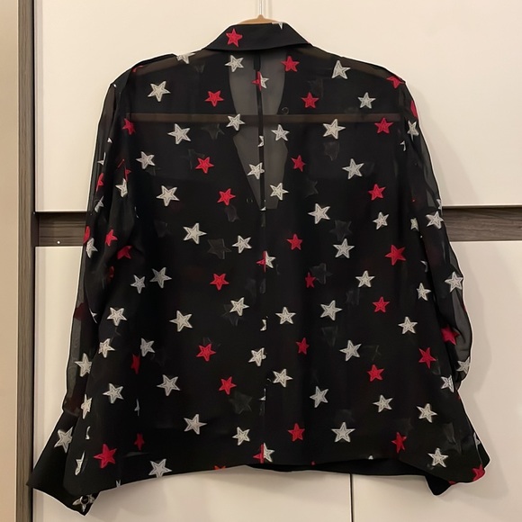Rag & Bone blouse with stars - Picture 4 of 5